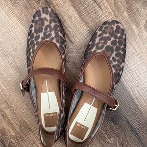 Dolce Vita Brown Leopard Flats
